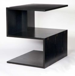 s-shaped side table